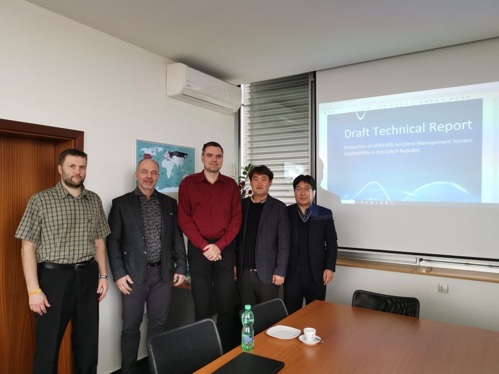 Posuzování bezpečnosti reaktorů APR1000 na společném workshopu TES a KEPCO E&C